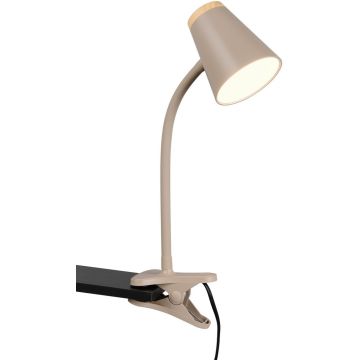 Trio PONGO R25831143 Lampă de birou cu clema 1x4.5w/led 3000k 500lm ip20
