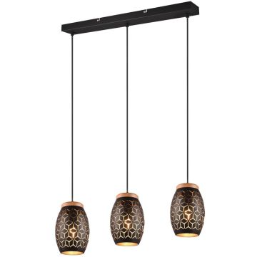 Trio BIDAR R31573080 Lampă cu pendul 3x28w/e27 ip20