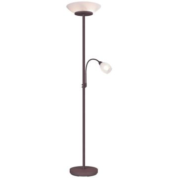 Trio GERRY R40063124 Lampă de podea 2x46w/e27+e14 ip20