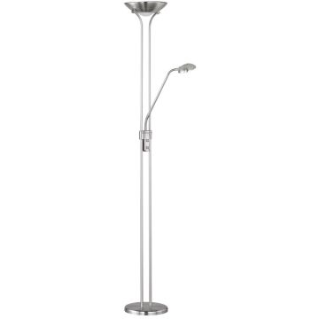 Trio SPOCK R42292107 Lampă de podea 2x25w/led 3000k 1800lm+450lm ip20