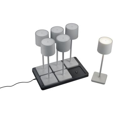 Trio FERNANDEZ R54096677 Lampă de masă 6x1w/led 2700+4000+6000k 130lm ip20