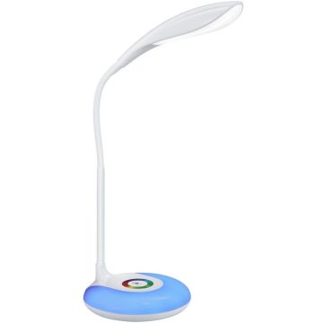 Trio KRAIT R52781201 Lampă de birou 2x5w/led 3000k+rgb 300lm ip20