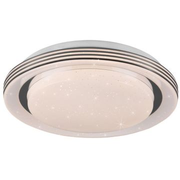 Trio ATRIA R67042800 Lampă de tavan 1x10w/led 3000-6000k 1080lm ip20