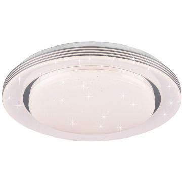 Trio ATRIA R67045800 Lampă de tavan 1x23w/led 3000-6000k 3700lm ip20