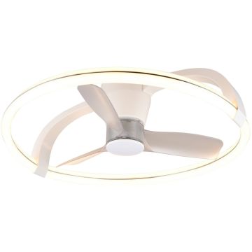 Trio STOCKHOLM R64262131 Ventilator 1x37w/led 2700-6500k 4300lm ip20