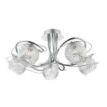 Dar Lighting REHAN REH0550 Lampă de tavan 5x40W/G9 IP20