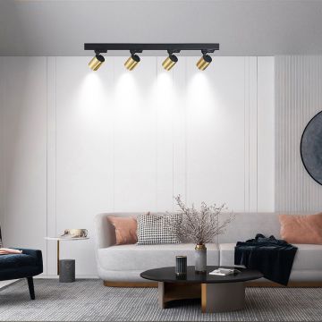 Light Prestige Snow LP-731/1R GD Proiector de șină 1x50W/GU10 IP20