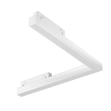 Maytoni Basis Angle TR042-4-24W3K-WW-DS-W Proiector de șină 1x24W/LED 1380lm IP20