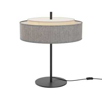 Maytoni Bergamo MOD613TL-02GR Lampă de masă 2x40W/E14 IP20