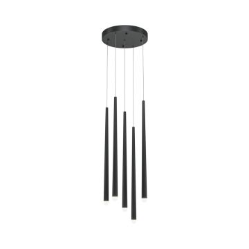 Maytoni Cascade MOD132PL-L30BK Lampă cu pendul 1x31W/LED 2400lm IP20