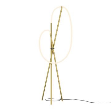 Maytoni Crochet MOD369FL-L36BS3K Lampă de podea 2x36W/LED 3000K 2500lm IP20