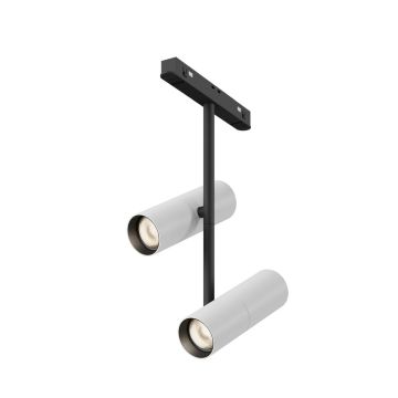 Maytoni Elti Duo TR005-2-2X12W3K-BW Proiector de șină 1x24W/LED 3000K 1563lm IP20