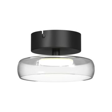 Maytoni Float MOD498CL-L13BK Lampă de tavan 1x13W/LED 3000K 800lm IP20