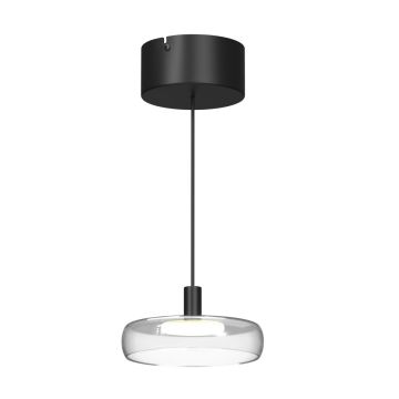 Maytoni Float MOD498PL-L13BK Lampă cu pendul 1x13W/LED 3000K 800lm IP20