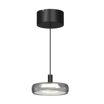 Maytoni Float MOD498PL-L13BK1 Lampă cu pendul 1x13W/LED 3000K 700lm IP20