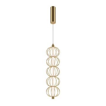 Maytoni Golden Cage MOD216PL-L10G3K Lampă cu pendul 1x17W/LED 3000K 1050lm IP20