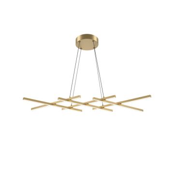 Maytoni Halo MOD244PL-L50BSK Lampă cu pendul 1x40W/LED 1400lm IP20