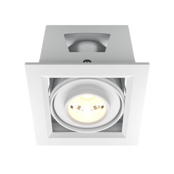 Maytoni Metal Modern DL093-01-10W3K-W Lumină îngropată deasupra plafonului 1x10W/LED 3000K 750lm IP20