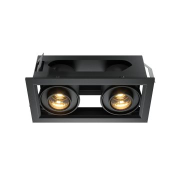 Maytoni Metal Modern DL093-02-10W3K-B Lumină îngropată deasupra plafonului 1x20W/LED 3000K 1300lm IP20