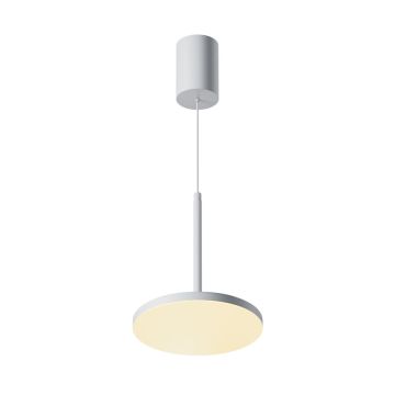 Maytoni Plato P076PL-L12W3K-W Lampă cu pendul 1x12W/LED 3000K 790lm IP20