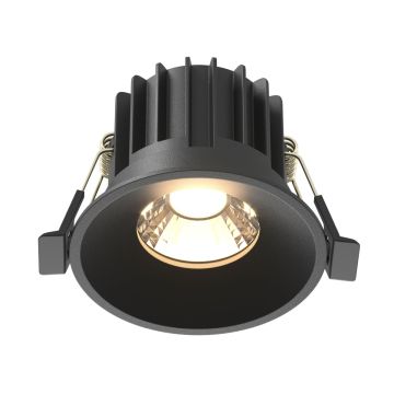 Maytoni Round DL058-12W3K-B Lumină îngropată deasupra plafonului 1x12W/LED 3000K 910lm IP20