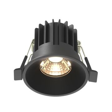 Maytoni Round DL058-7W3K-B Lumină îngropată deasupra plafonului 1x7W/LED 3000K 450lm IP20