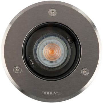 Norlys RENA 1550ST Lampă cu senzor de mișcare 1x5,5W/GU10 3000K 375LM IP68