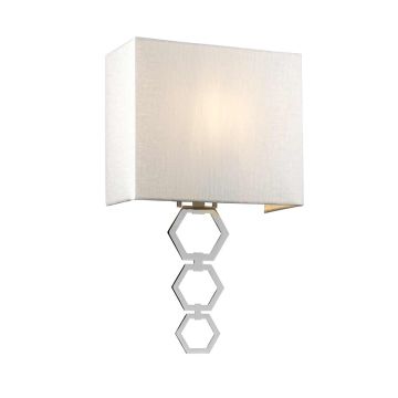 Elstead Lighting Ria RIA-MEDIUM-PC Aplique de perete 1x60W/E27