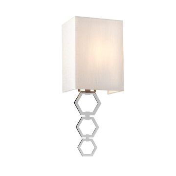 Elstead Lighting Ria RIA-SMALL-PC Aplique de perete 1x60W/E27