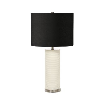 Elstead Lighting Ripple RIPPLE-TL-WHT-B Lampă de masă 1x60W/E27