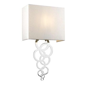 Elstead Lighting Rosa ROSA-MEDIUM-PC Aplique de perete 1x60W/E27