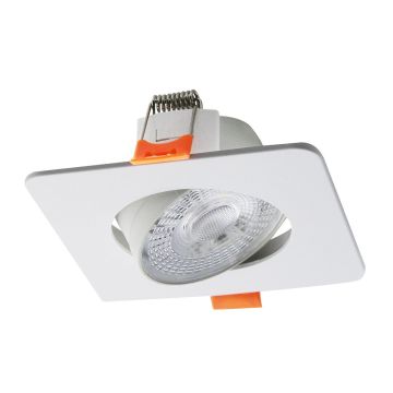 Light Prestige Plus LP-1506/1RS WH Square Lumină îngropată deasupra plafonului 1x7W/LED 3000K|4000K|6000K IP20
