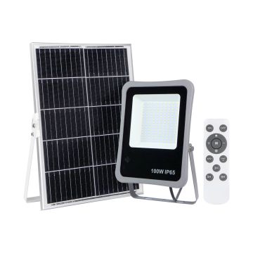 Italux Bares SLR-73142-100W Lampă solară 1x100W/LED 4000K 977lm IP65
