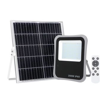Italux Bares SLR-73142-200W Lampă solară 1x200W/LED 4000K 1670lm IP65