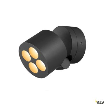 SLV CUBE 1007511 Aplique de perete 4x15W/LED 2700K|3000K 800lm IP65