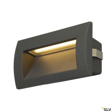 SLV DOWNUNDER 233625 Lampă de scări montată 1x4W/LED 3000K 85LM IP55