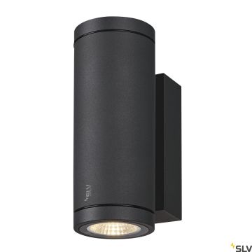 SLV ENOLA ROUND 1003424 Aplique de perete 2x7.8W/LED 3000/4000K 620/700LM IP65