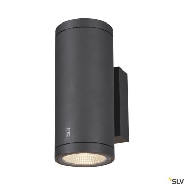 SLV ENOLA ROUND 1003425 Aplique de perete 2x20W/LED 3000/4000K 1660/1900LM IP65