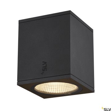 SLV ENOLA SQUARE 1003421 Lustră de tavan 1x11W/LED 3000/4000K 960LM IP65