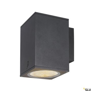 SLV ENOLA SQUARE 1003437 Aplique de perete 1x36W/LED 3000/4000K 3700LM IP65