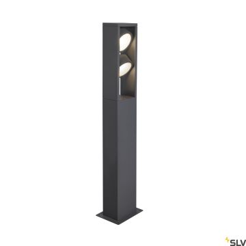 SLV ESKINA 1004751 Lampă de podea 2x27W/LED 3000/4000K 2200/2400LM IP65
