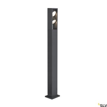 SLV ESKINA 1005439 Lampă de podea 2x27W/LED 3000/4000K 2200/2400LM IP65