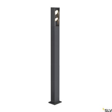 SLV ESKINA 1005440 Lampă de podea 2x27W/LED 3000/4000K 2200/2400LM IP65