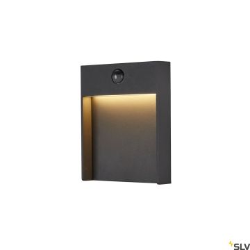 SLV FLATT 1002954 Aplique de perete 1x16W/LED 3000/4000K 600LM IP54