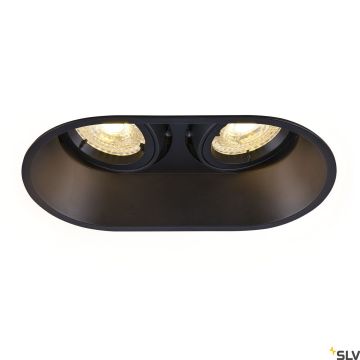 SLV HORN 1006121 Lumină îngropată deasupra plafonului 2x25W/GU10