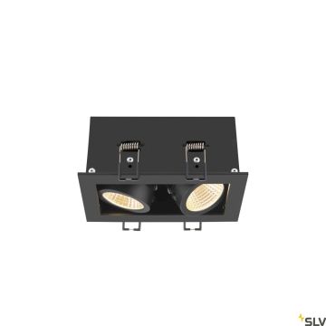 SLV KADUX 1007559 Lumină îngropată deasupra plafonului 2x14W/LED 3000K 1550lm IP20