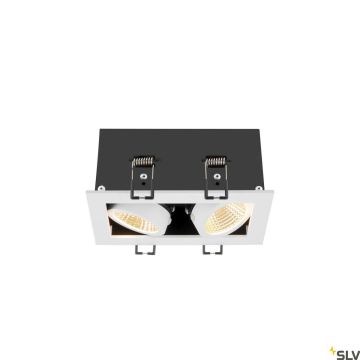 SLV KADUX 1007560 Lumină îngropată deasupra plafonului 2x14W/LED 3000K 1550lm IP20