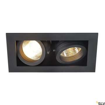 SLV KADUX 115520 Lumină îngropată deasupra plafonului 2x50W/GU10 IP20