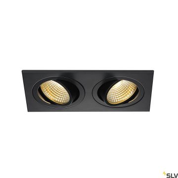 SLV NEW TRIA 1 SET 113890 Lumină îngropată deasupra plafonului 2x14W/LED 2700K 1160LM IP20