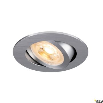 SLV NEW TRIA 1007370 Lumină îngropată deasupra plafonului 1x10W/GU10 IP20